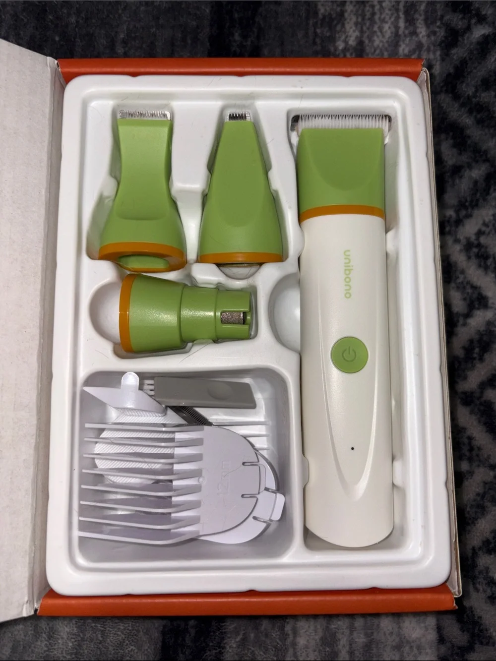 Yellow Pet Grooming Kit - Quiet, Waterproof Trimmer